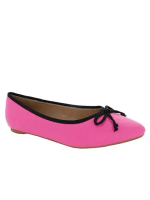 Penny Loves Kenny Attack Pink Ballet Flats thumbnail 2