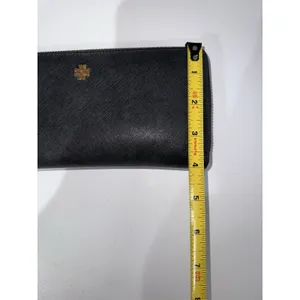 Tory Burch Black Emerson Zip‎ Passport Continental Wallet K thumbnail 13
