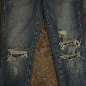 Kancan 27/7 Women’s Distressed Blue Jeans thumbnail 6