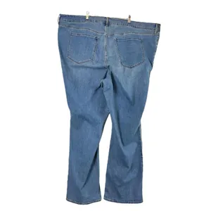 Old Navy Jeans NEW Mid Rise Kicker Boot Cut Light Wash Women’s Size 28L thumbnail 4
