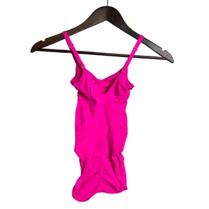 SKIMS Seamless Sculpt Bodysuit size S/M in Flamingo Hot Pink thumbnail 2