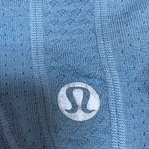 Lululemon Swiftly Tech Blue Sleeveless Knit Racerback Athletic Tank Top Size 4 thumbnail 3