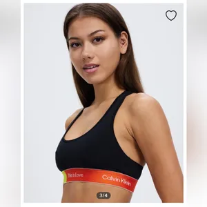 Calvin Klein Pride This Is Love Unlined Bralette thumbnail 5