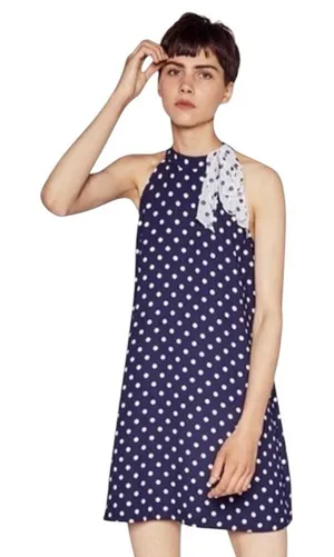 ZARA Halted polka dot Dress EUC thumbnail 1
