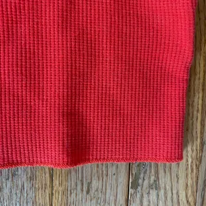 Red orange yellow white high neck Cotton:On Tank top thumbnail 7