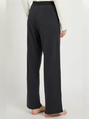 SKIMS modal-blend Wide-Leg trousers Pull-On Pants loungewear comfy relaxed S thumbnail 2