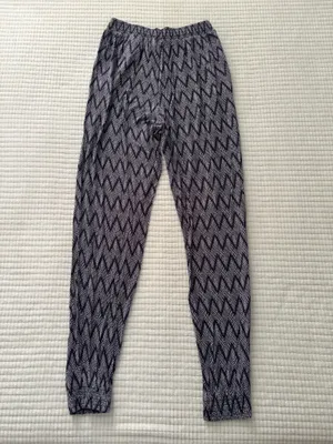 H&M Blue and White Pants Size XS thumbnail 3