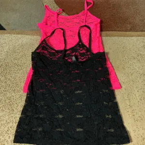Smart & Sexy Coquette Y2K Floral Lace Camisole Tank Top 2 Piece Set Womens M‎ thumbnail 7
