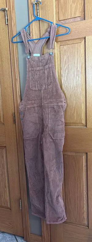 American Eagle Corduroy Overalls thumbnail 1