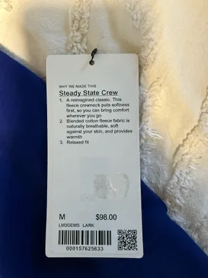 Lululemon Steady State Crewneck thumbnail 2