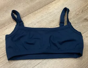 Free People Navy Sports Blue Bra thumbnail 1