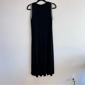 Vince Camuto Women’s Jersey Knit‎ Embroidered High-Lo Maxi Dress thumbnail 6
