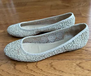 Nine West Lace Ballet Flat thumbnail 1