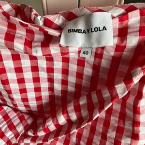 Bimba y Lola Red Plaid Skirt sz 40(S) thumbnail 3