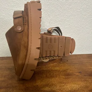 Cliffs by WHITE MOUNTAIN Women’s Suede Platform Clog in Brown thumbnail 2