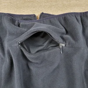 American Eagle Performance Fleece Vest Medium Navy Blue Rear Full Zip Pocket thumbnail 11