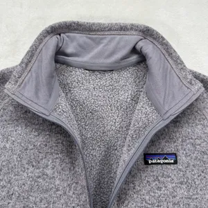 Patagonia Better Sweater‎ 1/4 Zip Fleece Pullover Gray Outdoor Womens Size M thumbnail 5
