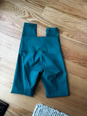 Lululemon Wunder Train High Rise 28” Leggings Green Size 4 thumbnail 7