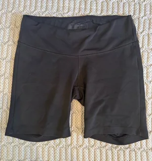 New Balance Black High-Waist Bike Shorts thumbnail 1