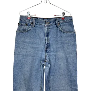 Levi's Womens Jeans 550 Relaxed Fit Tapered‎ Leg Silver Tab Denim Blue 12 Misses thumbnail 4