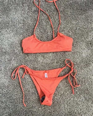 Orange Swimsuit NWT thumbnail 1