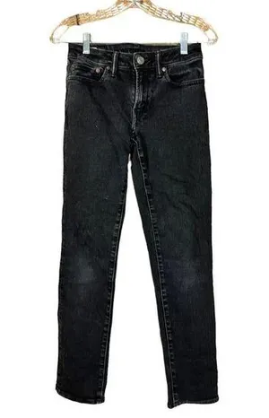 American Eagle Women's Black Wash Jeans thumbnail 1