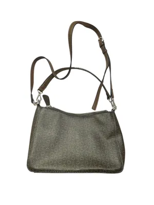 Guess Brown Logo Monogram Bag thumbnail 5