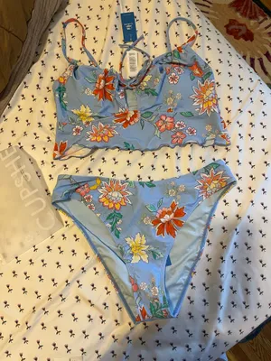 Cupshe Bikini Set Floral thumbnail 1