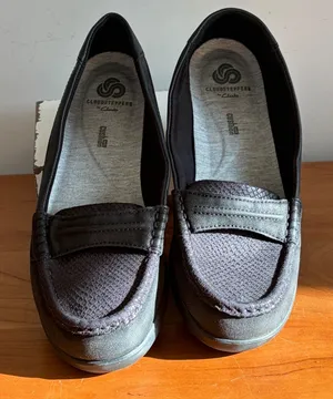 Clarks Cloudsteppers Sillian Paz Black Loafers Womens 7.5 M Slip On‎ Shoes thumbnail 1