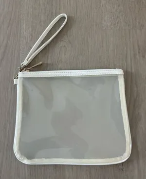 White Translucent Purse thumbnail 1