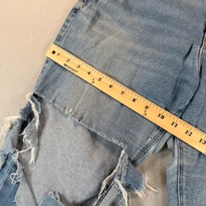 Old Navy Rockstar Super Skinny Mid-Rise Distressed Blue Jeans Womens 16 Ligh thumbnail 5