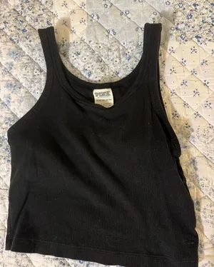PINK Victoria's Secret cropped tank thumbnail 1