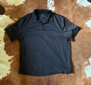 Amazon black polo shirt size large I also have this in Navy and I'll just throw it in if purchased! thumbnail 1