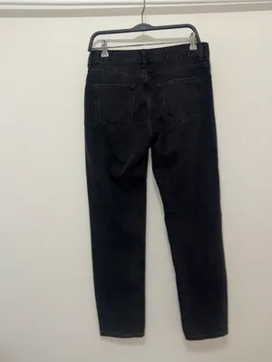 ZARA Rhinestone Jeans Black thumbnail 5