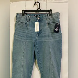 Nautica Women's Light Blue Straight Leg Jeans thumbnail 2