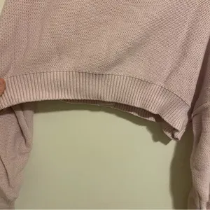 BDG Pink Cropped Cardigan Sweater size Large thumbnail 7