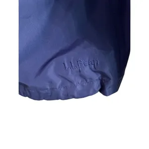 Vintage L.L.Bean Women's X-Large Raincoat, Blue‎ thumbnail 2