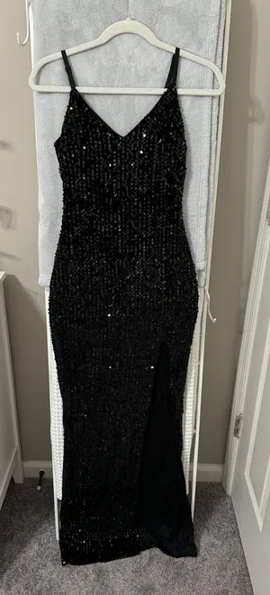 Amazon Black Sequin Formal dress thumbnail 1