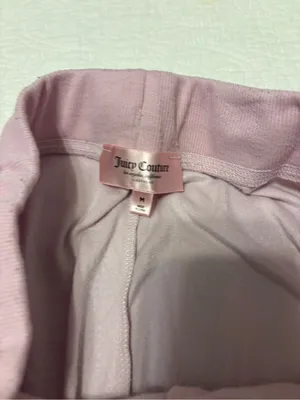 Cozy Dusty Rose Velour Lounge Juicy Couture Pants thumbnail 4