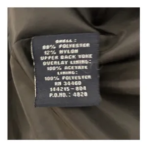 London Fog Black Waterproof Trench Coat M Classic Mid Length Quiet Luxury Office thumbnail 12