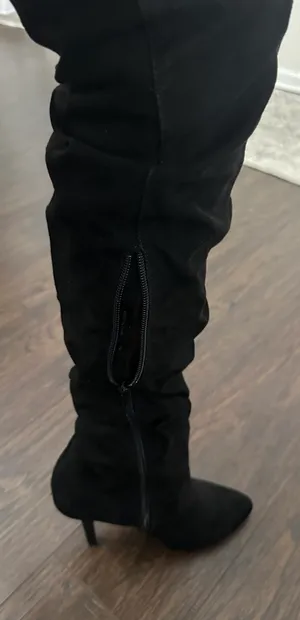 Macy's Black Boots thumbnail 3
