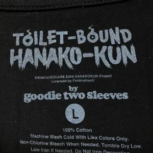 Toilet-Bound Hannako-Kun Manga Cover Poster Anime Tee L thumbnail 4