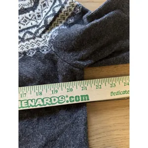 Eddie Bauer Women‎ Size XXL Button Wool Blend Knit Cardigan Sweater Fair Isle thumbnail 5