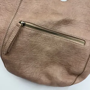 Anthropologie Carson Faux Leather Braided Tote Bag Tan Boho Bohemian Festival thumbnail 6