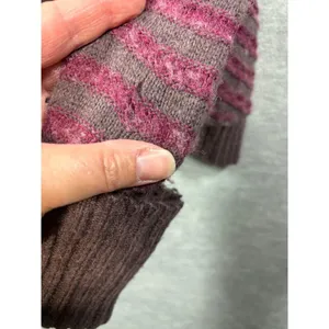 Free People Sweater Womens S Striped‎ Wool Angora Blend Casual thumbnail 4