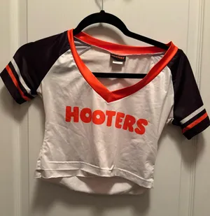 Hooters Jersey Football Girl Uniform thumbnail 1