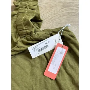 NWT 78 & Sunny Tank Top womens 2X SAGE‎ green Topanga Beach tank ruffle straps thumbnail 5