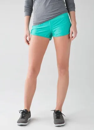 LULULEMON Speed Short (Mesh) in Bali Breeze Size 2 RARE HTF Unicorn thumbnail 3