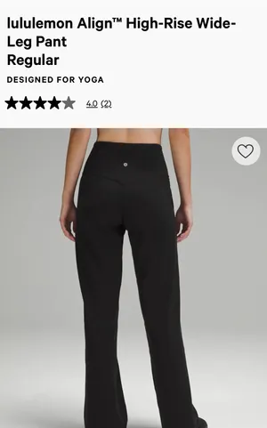 Lululemon Align Wide Leg Pants thumbnail 2
