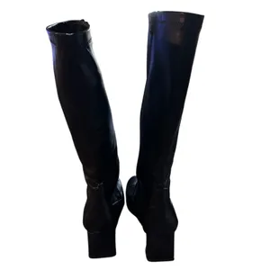 Mootsie Tootsie Boots Women's Size 8M Mid Calf Square Toe Block Heel Side‎ Zip thumbnail 4